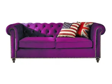 Fabric Chesterfield Sofa Bed