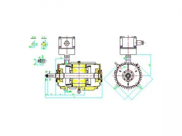 Explosion Proof Three-phase Induction Motor (for Axial Ventilator)