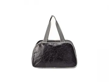 DC-14324 45X21X26cm Cracked Leather Duffel Bag