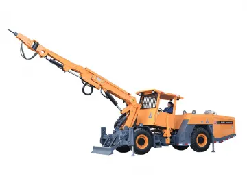 KQ311 Hydraulic Scaling Rock Drill Rig