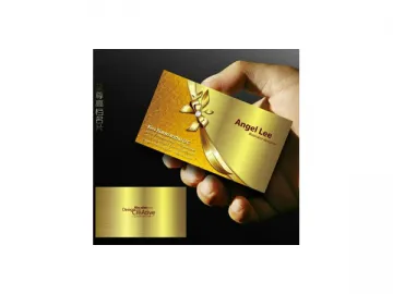 Gold and Silver Card