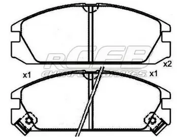 Brake Pads for Honda Passenger Vehicle