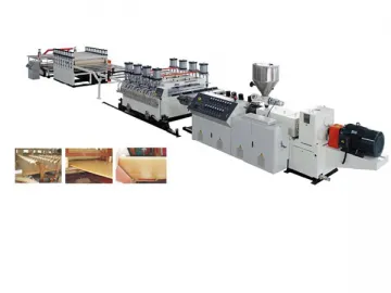 PVC Foam and WPC Board Production Machine
