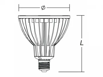 E26 PAR38 LED Spotlight