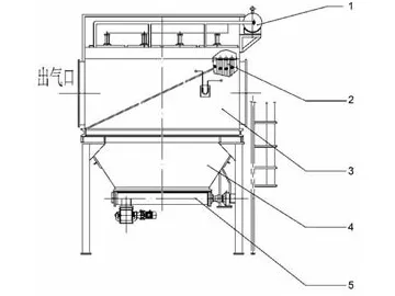 Air Tank Pulse Bag Filter