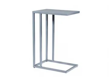 C-Shape Metal Side Table