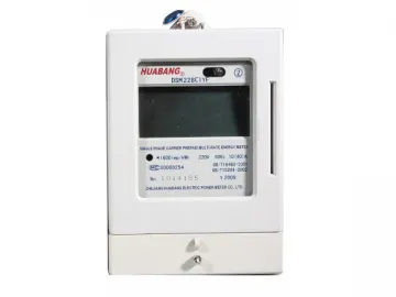 DSM228CIYF Single Phase Multi-tariff Prepaid Electronic Energy Meter, with Remote Meter Reading