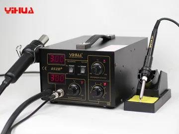 YIHUA-852/852D/852D  Series 2 in 1 Hot Air Rework Station with Soldering Iron