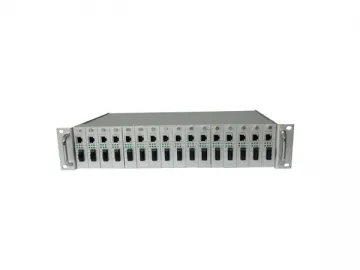 Fiber Media Converter Chassis/Rack