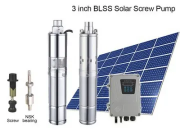 3" Submersible Screw Pump, Solar Well Pump, BLSS