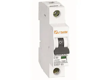 DAB7-63H 10kA MCB Switch Miniature Circuit Breaker