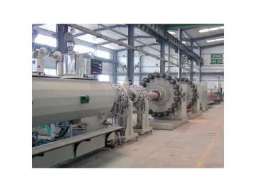 UHMWPE Pipe Production Line (Steel Wire Mesh Reinforced Pipe Line, 50-250mm)