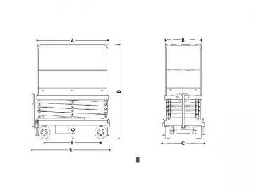 Manual Scissor Lift GTJS05, GTJS06