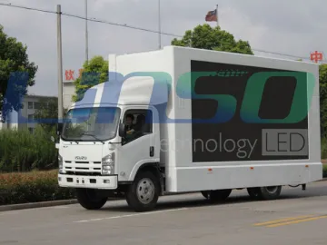 Fuel Efficient LED Advertising Truck