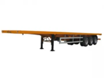 40 Feet Triple Axle Flatbed Trailer