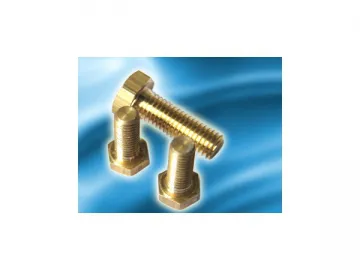 Yellow Zinc Coating Hexagon Bolt