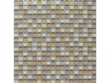 Color Blend Crystal Glass Mosaic Tile