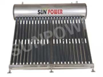 Non Pressure Solar Water Heating System