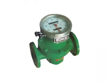 Pointer Oval Gear Meter