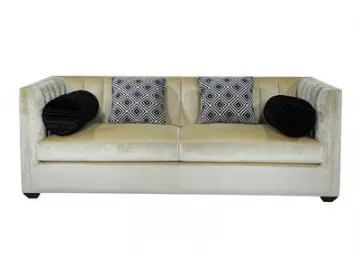 2 Seater Ark Wood Sofa &amp; Couch