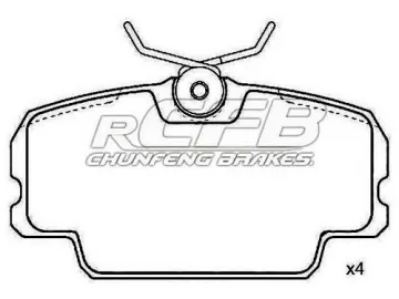 Brake Pads for Mercedes Passenger Vehicle