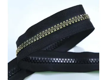 5# Plastic Zipper, Closed End Zipper