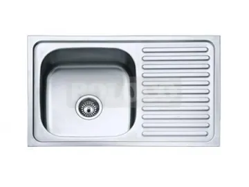 BL-878 Single Square Bowl Stainless Steel Kitchen Sink