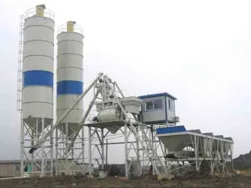 Stationary Concrete Batching Plant