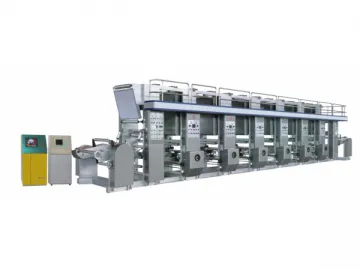 High Speed Rotogravure Printing Machine