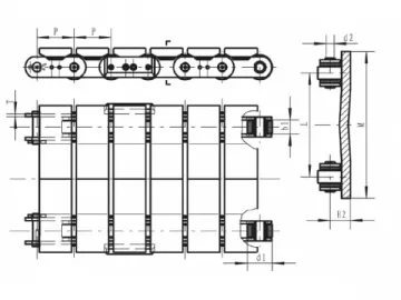 Conveyor Chain for Paper Roll