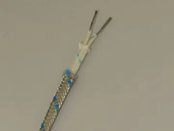 JX Thermocouple Extension Wire(DIN Color Coded Fiberglass Insulated Wire 2x7/0.2mm)