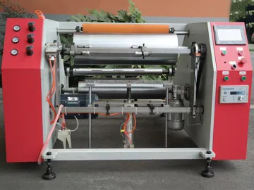 Semi-automatic Aluminum Foil Rewinding Machine