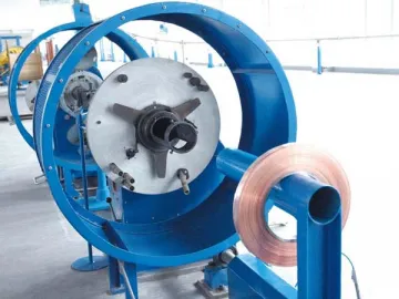 PRT Concentric Type Copper Tape Screening Machine