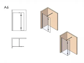 Walk-in Shower Enclosure