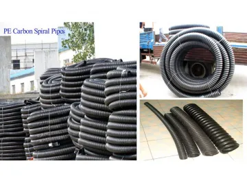 PE Carbon Spiral Reinforced Pipe Production Line