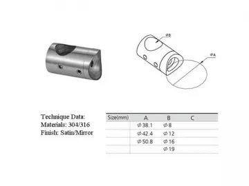 Stainless Steel Bar/Tube Holder