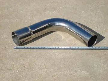 Bent Exhaust Pipe