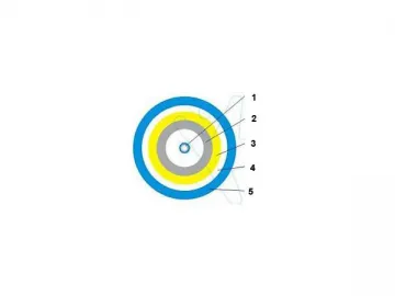 Single-Core Armored Fiber Optic Patch Cable