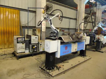 Robot Clamshell Bucket Welding Equipment