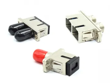 Hybrid Fiber Optic Adapter