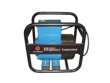 Single Phase Frequency Converter for Concrete Vibrator