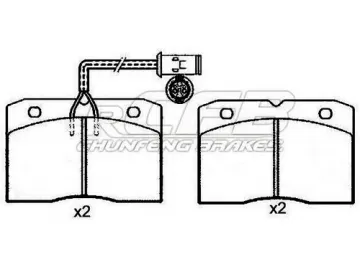 Brake Pads for Iveco Passenger Vehicle