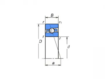 Angular Contact Ball Bearing, BER10S Series