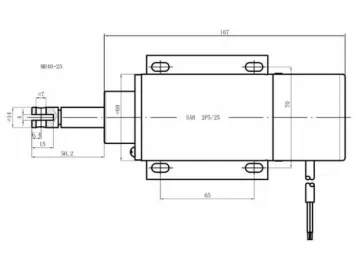 Push Type Dry-Pin DC Solenoid