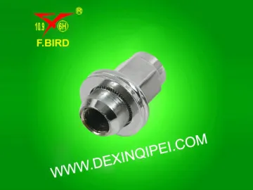 Chromed Wheel Nut (DX0058-B)