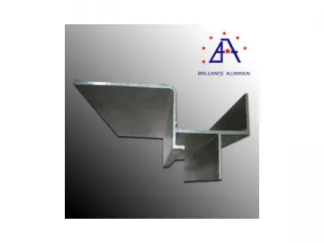 Mill Finish Aluminum Extrusion