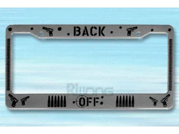 Custom American Number Plate Frame