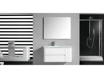 IL315 Bathroom Single Vanity Set with Mirror