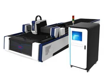 Fiber laser Cutting Machine with Shuttle Table