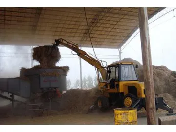 Grass Grapple Wheel Loader